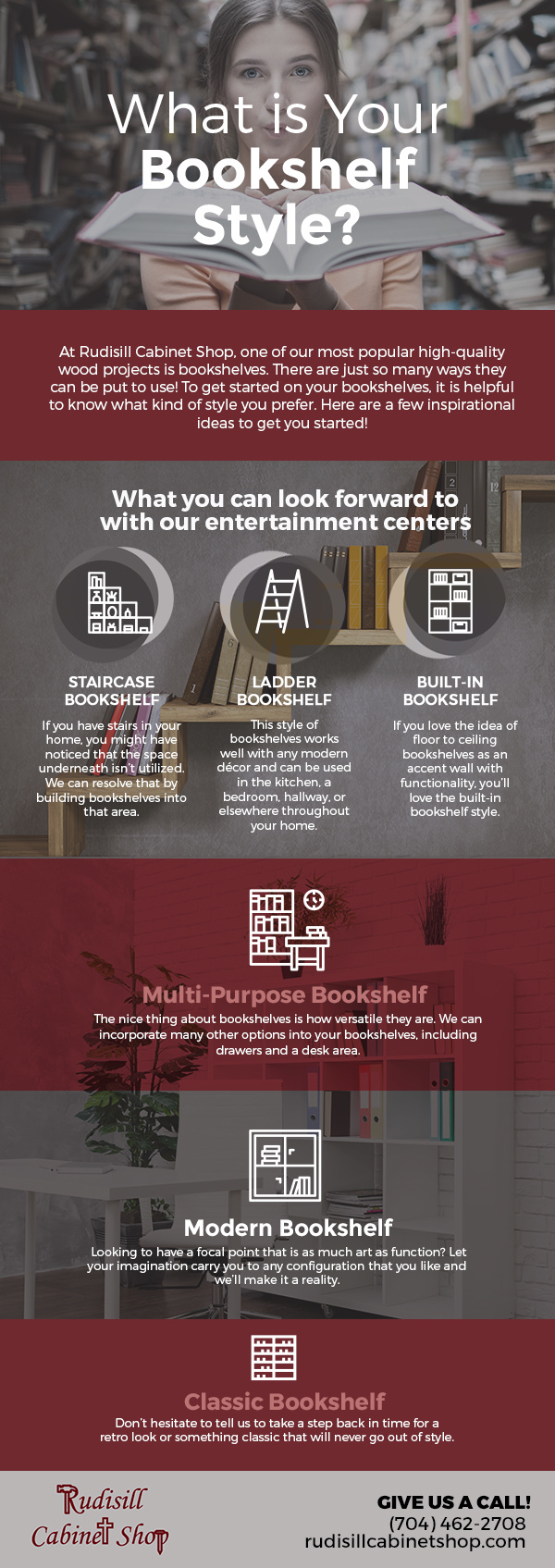 What is Your Bookshelf Style? [infographic]