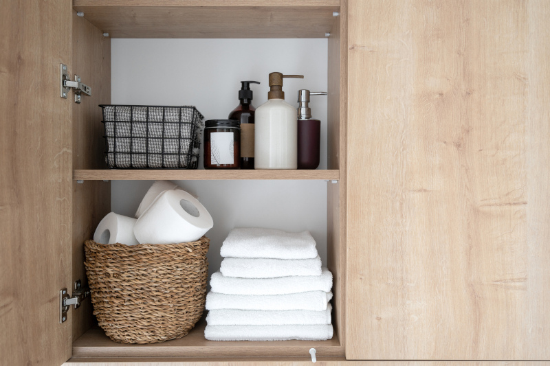 Create an Organized Oasis with Bathroom Linen Cabinets